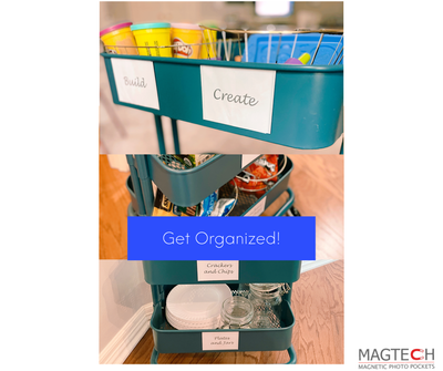 How to Add Labels to your 3 Tiered Rolling Storage Cart